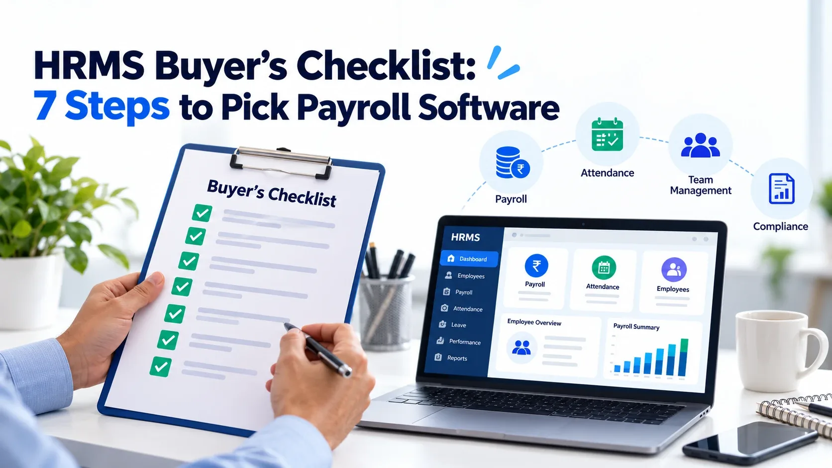 How to Choose an HRMS: A Buyer's Checklist with Payroll Software Questions