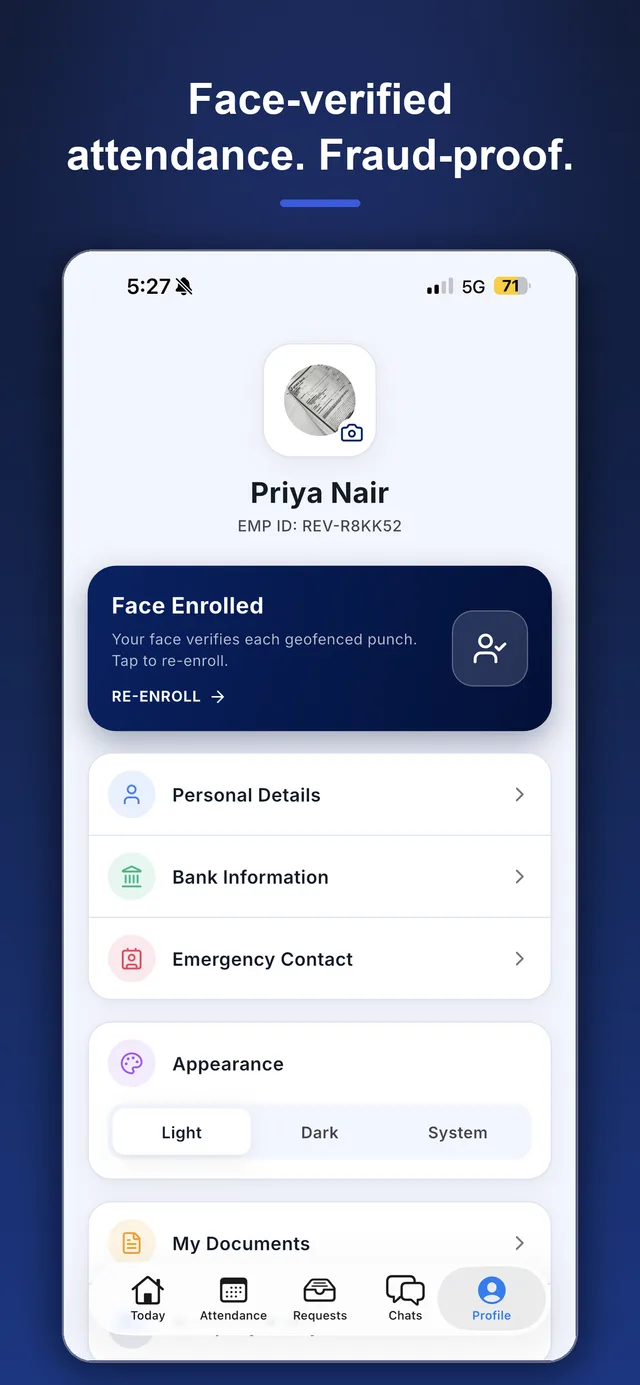 Klokwise app — Approvals on the go